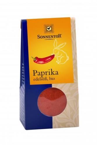 Paprika edelsüß 40 g Packung: Kräuterdorf – Sprögnitz / Sonnentor